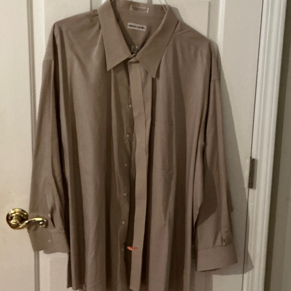 Pierre Cardin Tan Dress Shirt